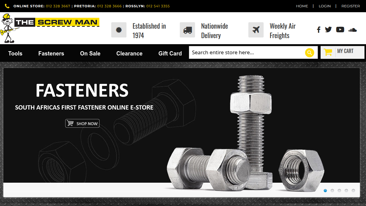 Screwman store screenshot
