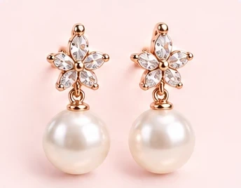 Pearl Drop Earrings